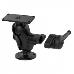 RAM® Drill-Down Ball Mount for Humminbird Helix, Solix, Apex and XPLORE - D Size Short