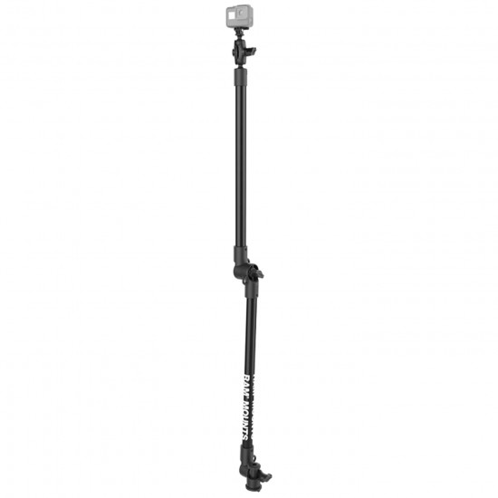 RAM® „Tough-Pole“ veiksmo kameros laikiklis su „Track-Node“ baze