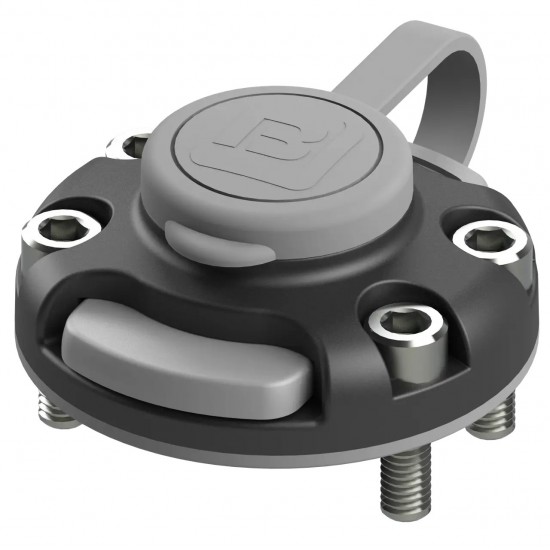 BORIKA Fs219 universalus FASTen tvirtinimo lizdas, juodas