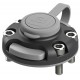 BORIKA Fs219 universalus FASTen tvirtinimo lizdas, juodas
