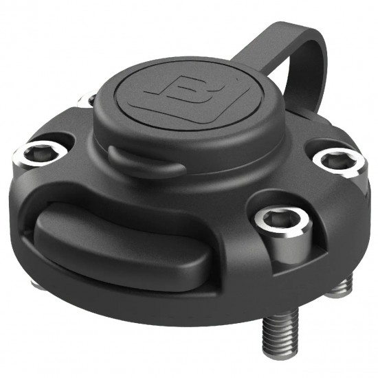 BORIKA Fs219 universalus FASTen tvirtinimo lizdas, juodas