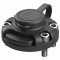 BORIKA Fs219 universalus FASTen tvirtinimo lizdas, juodas