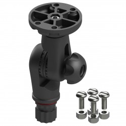 BORIKA TAm218 sukiojama ir pakreipiama platforma įrangai, 63 mm, juoda