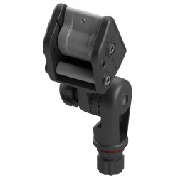 BORIKA Al003 inkaro virvės fiksatorius su pakreipimo mechanizmu, inkarams iki 8 kg, juodas