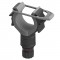 BORIKA Rh100 universalus laikiklis 20–50 mm skersmens daiktams, juodas / pilkas