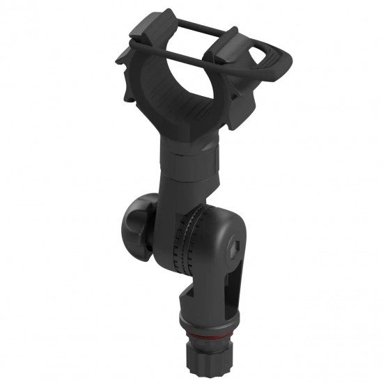 BORIKA Rh101 pasukamas ir pakreipiamas laikiklis 20–50 mm skersmens daiktams, juodas