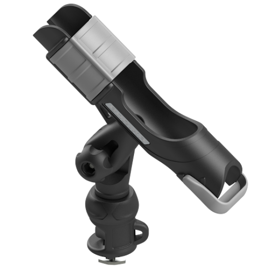 BORIKA HTs213 spiningo laikiklis su Fs218 T-track adapteriu, juodas